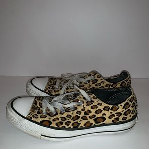 Cheetah Print Converse